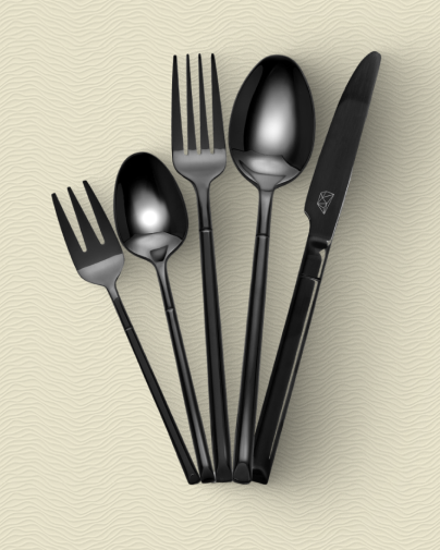 Stellar Besteckset Schwarz